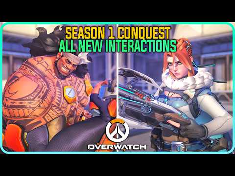 Season 1 Conquest – All New Unique Hero Interactions Overwatch