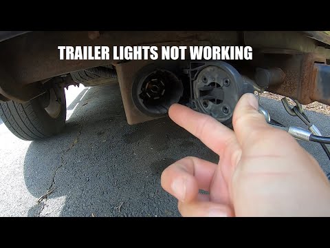 Trailer Brake Lights or Turn Signals NOT Working - TRY THIS