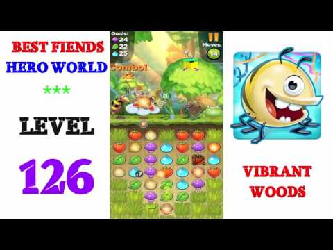 Best Fiends Hero Level 126 - Walkthrough