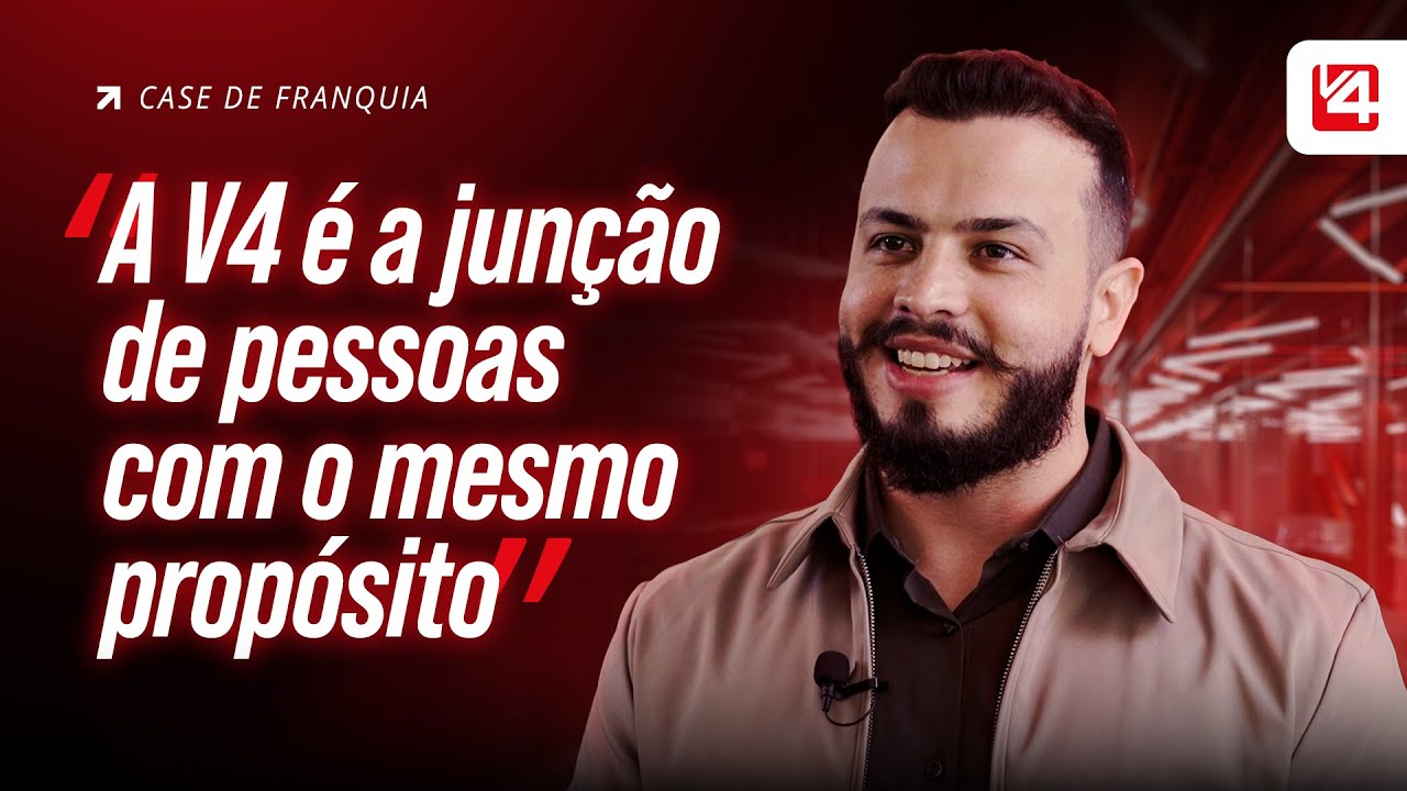 COMO é ser FRANQUEADO da V4? | Edmar SIlva