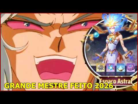 ESPAÇO ASTRAL GRANDE MESTRE EM 23 DIAS DE CONTA SAINT SEIYA AWAKENING GUIA SERVIDO 149