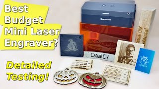 Budget-Friendly Mini Laser Engraver That Doesn't Disappoint! Unboxing & Testing Genmitsu Kiosk Laser