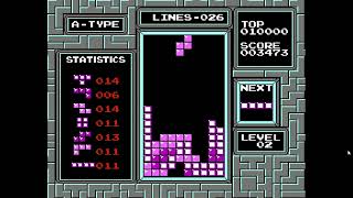 Tetris | Levels 0–8 Full Gameplay (No Commentary)