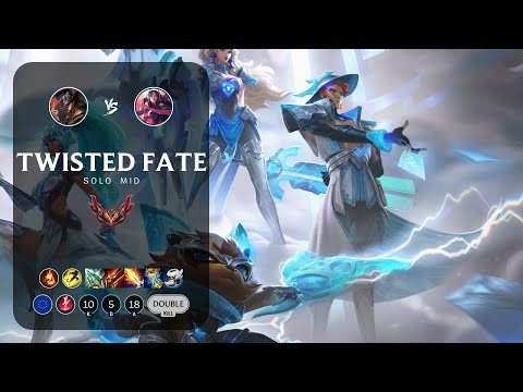 Twisted Fate Mid vs Irelia - EUW Grandmaster Patch 13.3