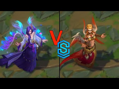 Spirit Blossom Morgana VS Exiled Morgana
