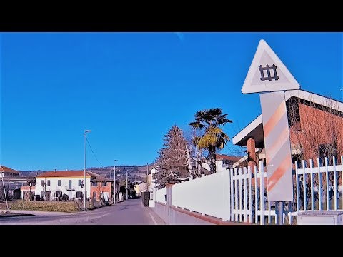 2 passaggi a livello Via Brondina e Via S.Caterina Acqui Terme # railroad crossing # bahnübergang