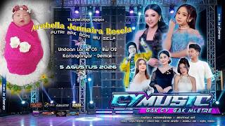 Download lagu 📡LIVE STREAMING || CY MUSIC - TASYAKURAN AQIQAH : ARABELLA JENNAIRA ROSELA - ANI JAYA AUDIO LIVE mp3