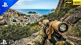 BRAZIL FAVELA MISSION IN CALL OF DUTY IS JUST EPIC | Immersive Realistic Ultra Graphics 4K60FPS MW2