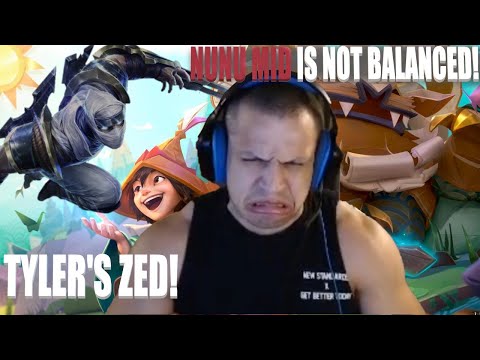 LOLTYLER1: IS THE BEST ZED IN NA? NUNU MID IS NOT BALANCED!