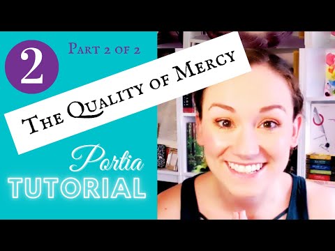 "The Quality of Mercy" TUTORIAL Part 2 | Portia Monologue (The Merchant of Venice)