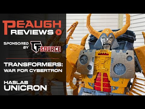 Video Review: Transformers: War for Cybertron - Haslab UNICRON!