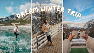 Banff Winter Travel Vlog - Where to stay and What to do