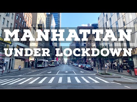 Empty Streets of NYC Under Lockdown🇺🇸 | Midtown Manhattan to Flatiron District Walking Tour