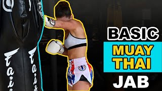How To Throw A Jab - Basic Muay Thai