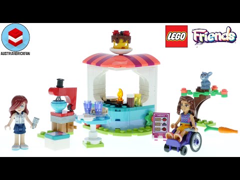 Vidéo LEGO Friends 41753 : La crêperie