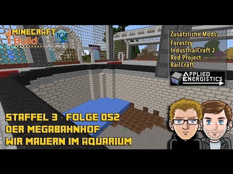Let´s Play Buildcraft [HD+] S03E052   Wir mauern im Aquarium