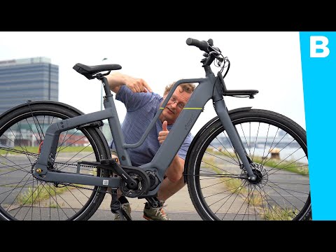 Deze 'tank' van een E-BIKE rijdt geweldig!