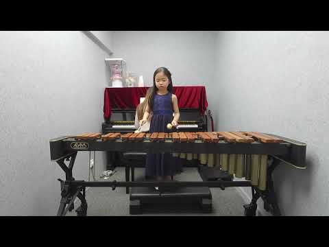 ABRSM G2 Percussion 1990 (TP2) | Minuet in G BWV Anh. | J.S. Bach | by Megan Law | 6 years old