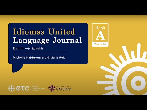 Week 4: Idiomas United Language Journal English to Spanish