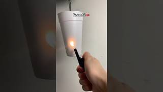 Lighter 🆚 Styrofoam🥤| Which lighter has the most firepower? 👀🔥