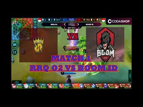 RRQ O2 VS BOOM ID - WEEKDAYS TOUR   Match 1 LEMON PAKE KAGURA   BY REVIVAL TV