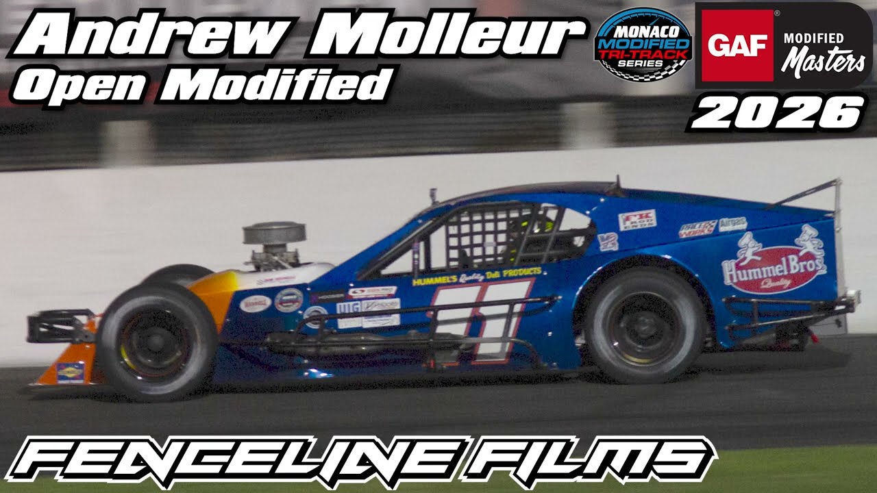 Andrew Molleur Monaco Tri Track Modified Masters at Stafford Speedway 2026