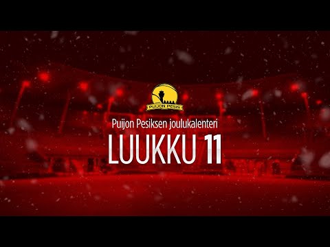 Puijon Pesiksen joulukalenteri - Luukku 11