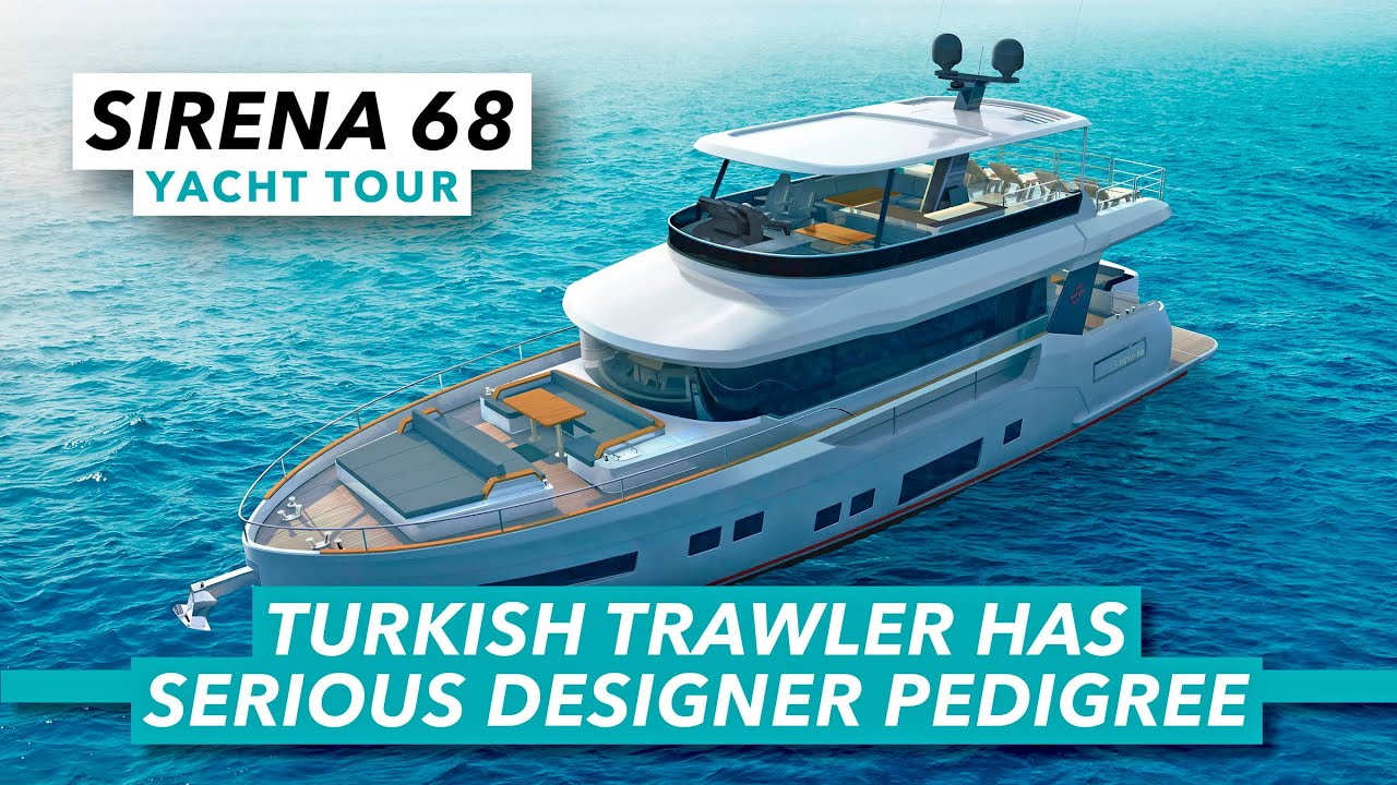 Sirena 68 yacht tour | €1.9m Turkish trawler has serious design pedigree
