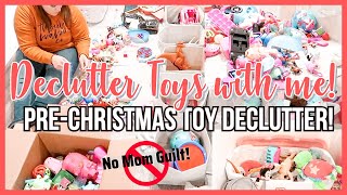 EXTREME DECLUTTER - HOW TO GET RID OF TOYS - NO MOM GUILT! | TOY DECLUTTERING | TOY ORGANIZATION