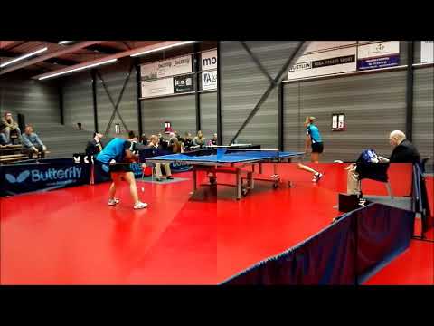 Tafeltennis Scylla Dames -  en Heren Eredivisie,  zo 13-10-2019