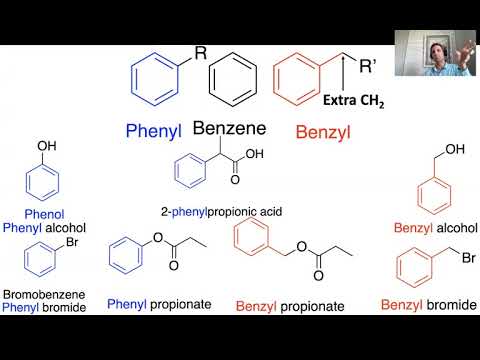 Phenyl vs Benzyl Groups