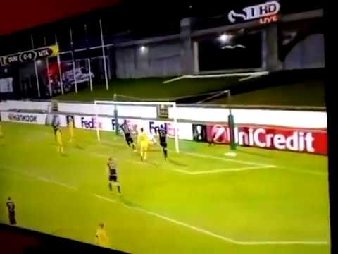 Dundalk vs Maccabi Tel Aviv 1 0 Europa League 2016  All Goals and Highlights