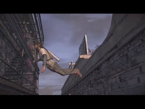 The Walking Dead Funniest Failed QTE (Easy Jump)