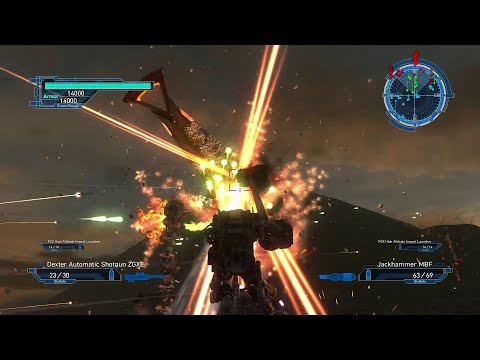 EDF Earth Defense Force 5 DLC 1 M 13 Engage Aliens 3 - FGX - Fencer Inferno