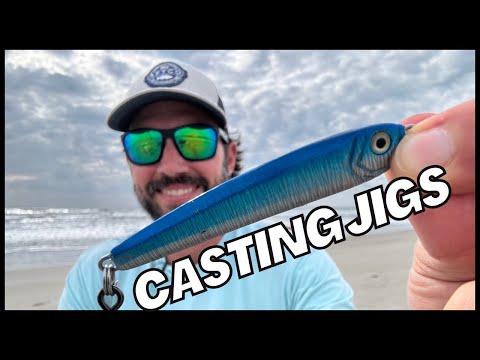 Surf Fishing With Metal Casting Jig