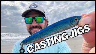 Surf Fishing With Metal Casting Jig