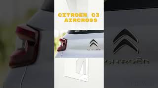 Citroen C3 Aircross interior leaked; three-row seats confirmed #citroen