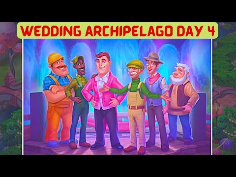 Gardenscapes: Restore Wedding Archipelago — Day 4 │Charles Stevens Garden │ Game-play Walk-through