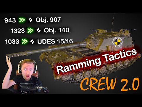 Object 268 Version 4 ~ 4200 ram damage & 3 ram kills | Crew 2.0