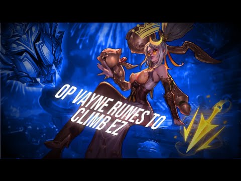 Vayne is OP WITH Lethal Tempo and CRIT