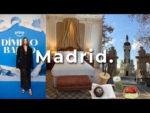 Madrid-Vlog⎢Filmpremiere, Entdeckung lokaler Schätze, mein erster blauer Teppich & jede Menge Spaß!