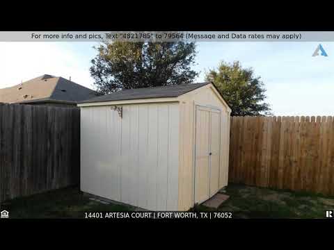 Priced at $277,000 - 14401 Artesia Court, Fort Worth, TX 76052