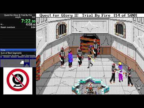 Quest for Glory 2: Trial By Fire, Any% in 13:18 by davidtki