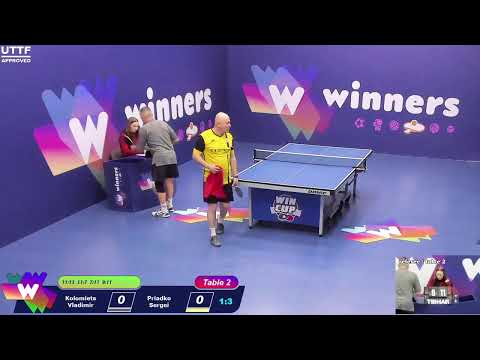 WINners CUP table 2  10.12 Kolomiets Vladimir - Priadko Sergei   15:00