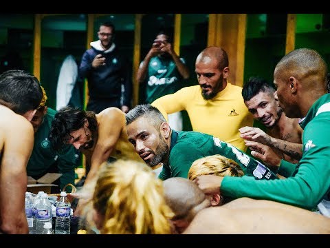 ASSE 2-1 Caen : la joie du vestiaire