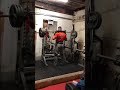 Camber bar squats