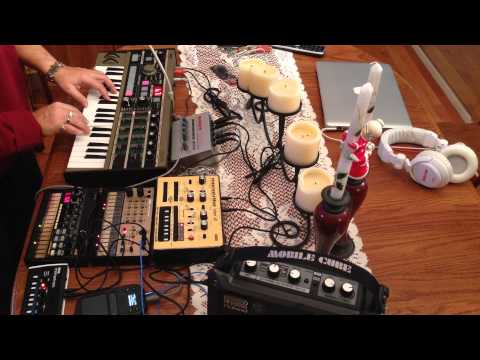 Korg Volca Jam: Korg Monotribe, Volca Beats, Volca Keys, Monotron, Kp3, and microKorg!