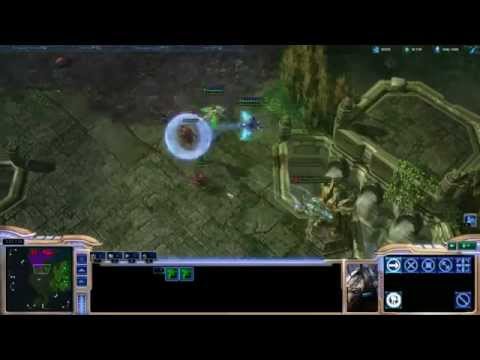 iNcontroL [FPVOD w/C] vs goswser [PvZ Shattered Temple 1v1]