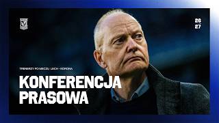 KONFERENCJA PRASOWA | Trenerzy Jacek Zieliński i Niels Frederiksen po meczu Lech