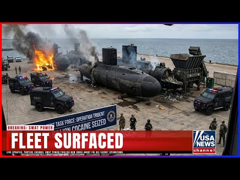 FBI Destroys Cartel Submarine Fleet — 15 Military Subs, $2.3B Cocaine Seized